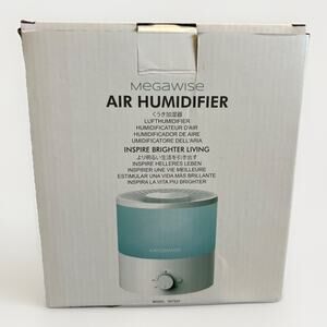 MegaWise Ultrasonic Cool Mist Humidifier SK7620 - 1.5L Capacity, White